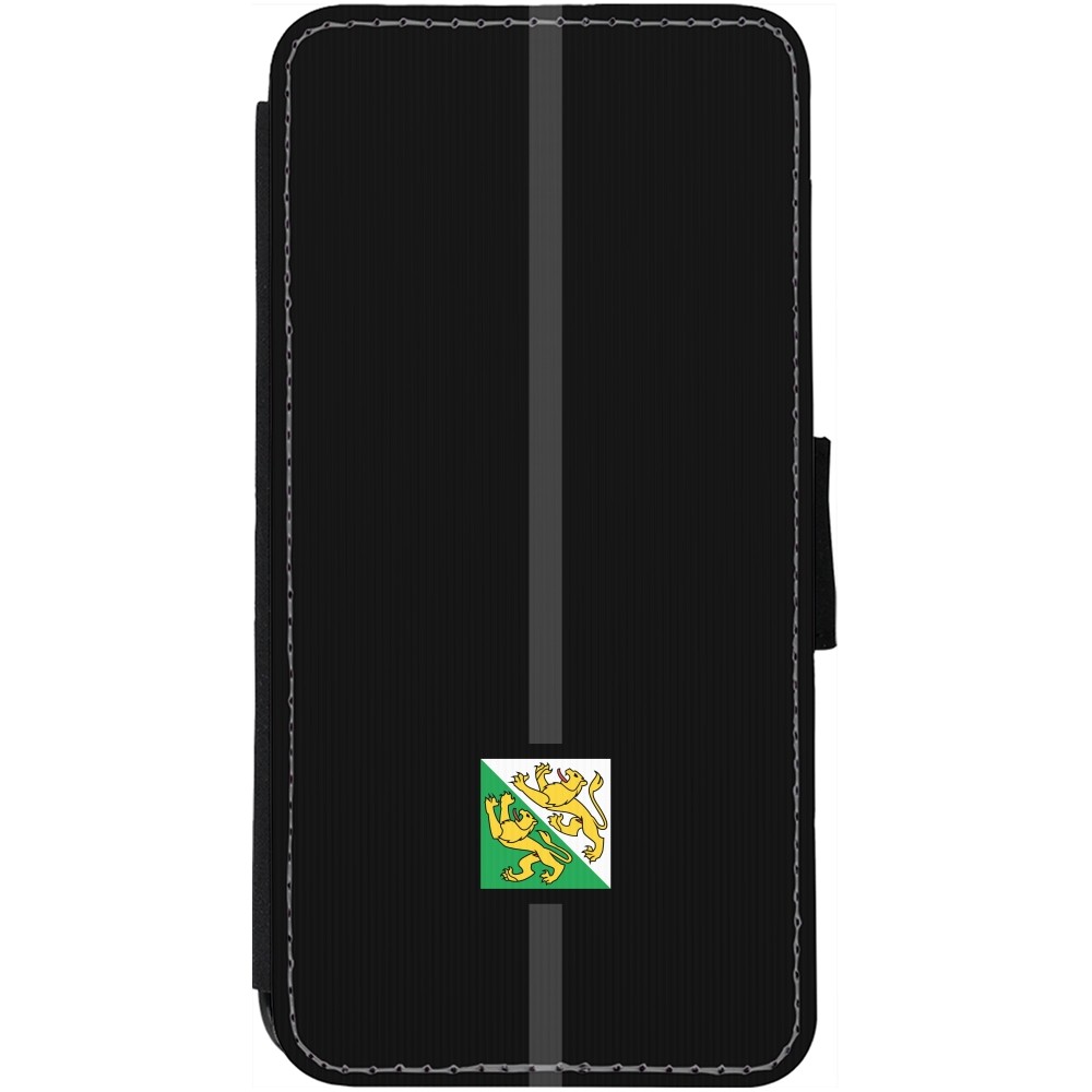iPhone 12 Pro Max Case Hülle - Wallet schwarz Kanton TG schwarz