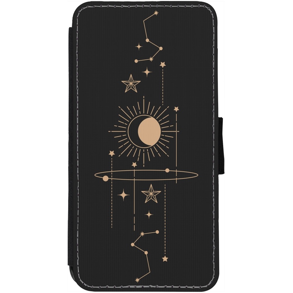 iPhone 12 Pro Max Case Hülle - Wallet schwarz Spring 23 astro