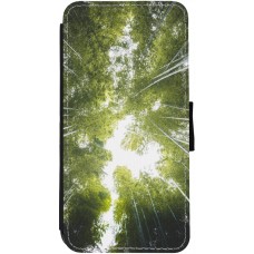 iPhone 12 Pro Max Case Hülle - Wallet schwarz Spring 23 forest blue sky