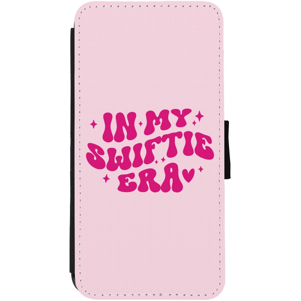 iPhone 12 Pro Max Case Hülle - Wallet schwarz Taylor Swift In My Swiftie Era - Pink