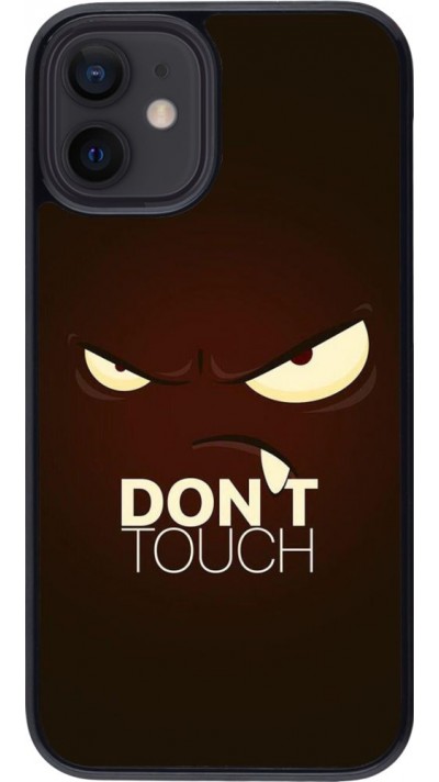Coque iPhone 12 mini - Angry Dont Touch