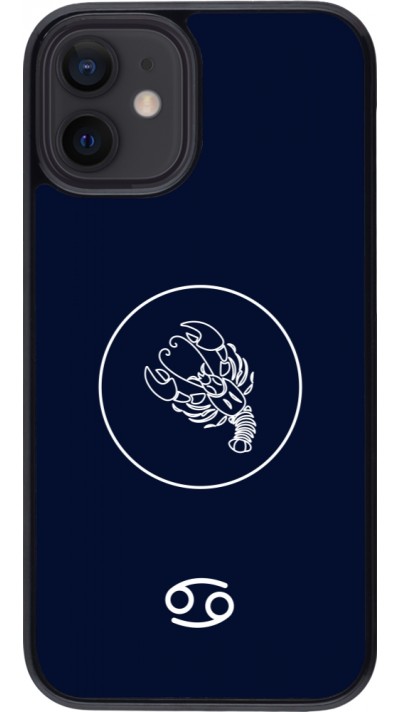 iPhone 12 mini Case Hülle - Astrologie Krebs
