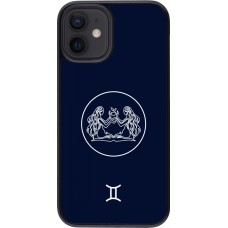 iPhone 12 mini Case Hülle - Astrologie Zwillinge