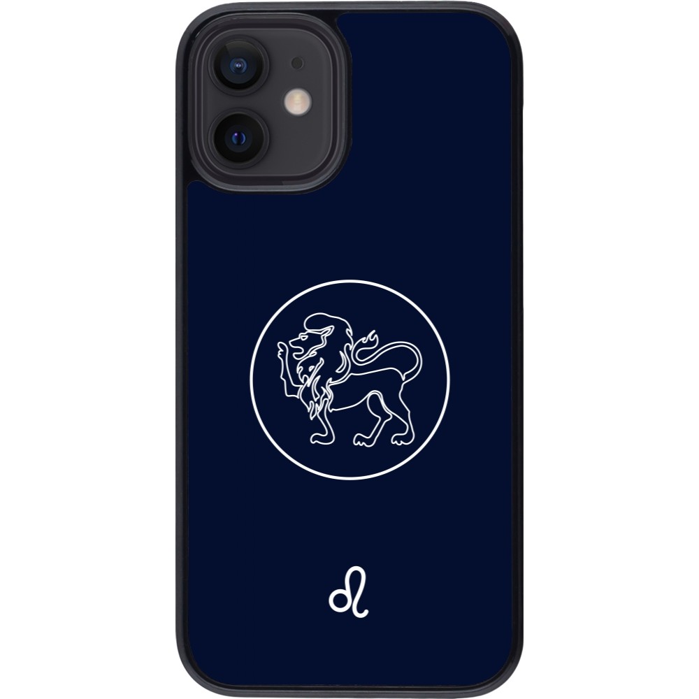 iPhone 12 mini Case Hülle - Astrologie Löwe