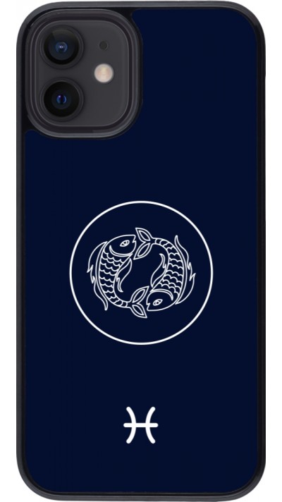 iPhone 12 mini Case Hülle - Astrologie Fische