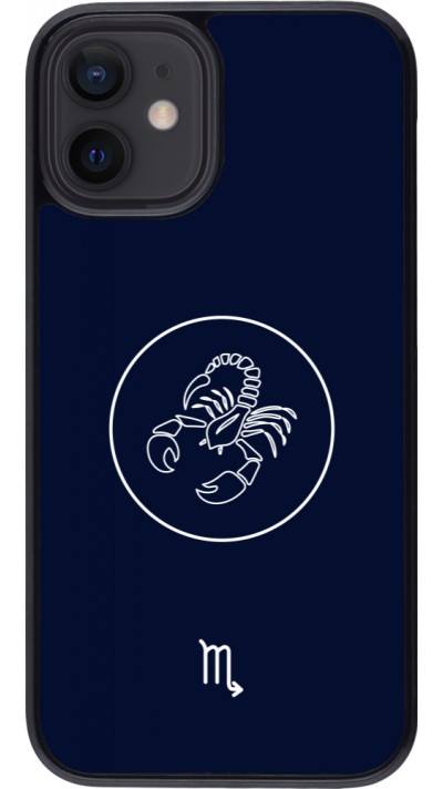 iPhone 12 mini Case Hülle - Astrologie Skorpion