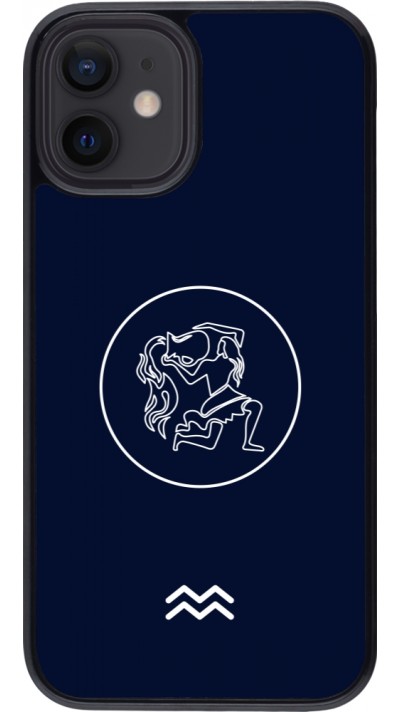 iPhone 12 mini Case Hülle - Astrologie Wassermann