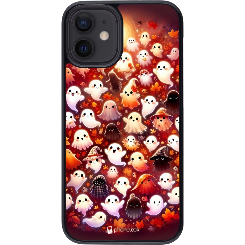 iPhone 12 mini Case Hülle - Gespenster Herbst niedlich
