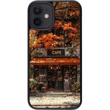 Coque iPhone 12 mini - Autumn 25 Coffee shop
