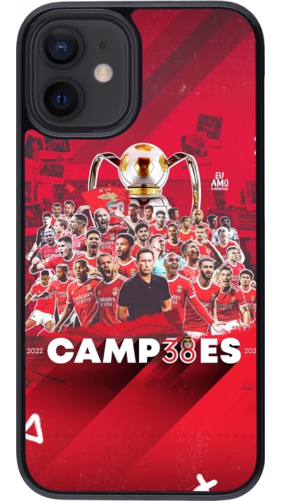 Coque iPhone 12 mini - Benfica Campeoes 2023