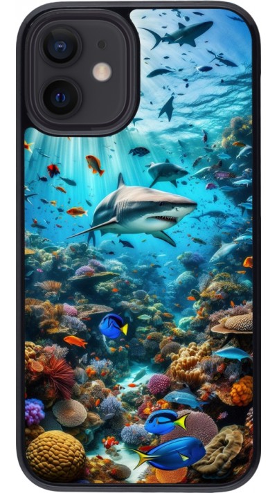 iPhone 12 mini Case Hülle - Bora Bora Meer und Wunder