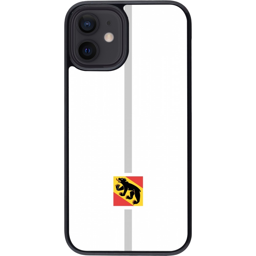 iPhone 12 mini Case Hülle - Kanton BE weiss
