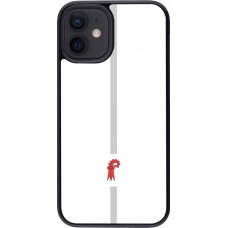 iPhone 12 mini Case Hülle - Kanton BL weiss
