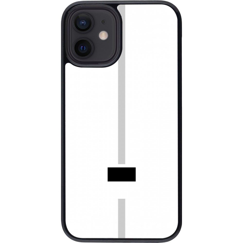 iPhone 12 mini Case Hülle - Kanton FR weiss