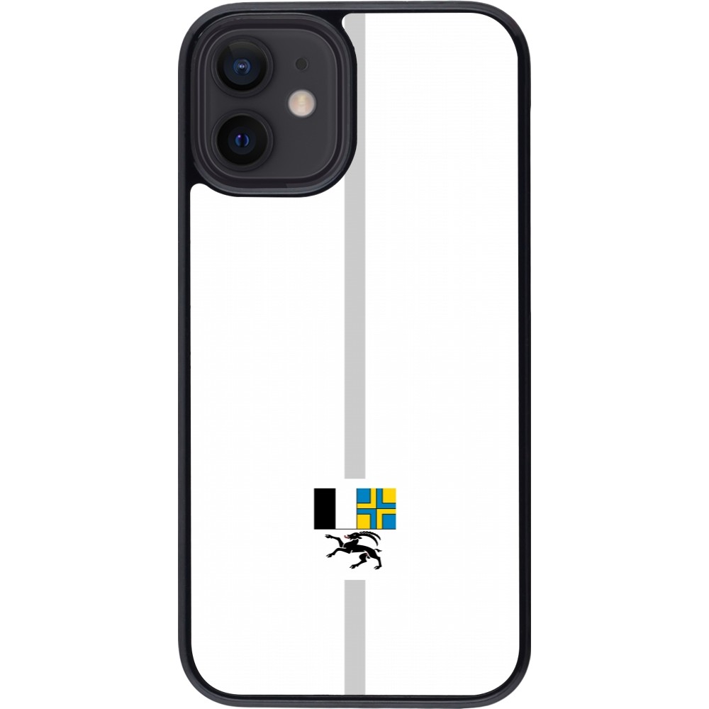 iPhone 12 mini Case Hülle - Kanton GR weiss