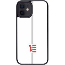 Coque iPhone 12 mini - Canton JU blanc