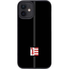 iPhone 12 mini Case Hülle - Kanton JU schwarz