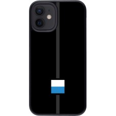 iPhone 12 mini Case Hülle - Kanton LU schwarz