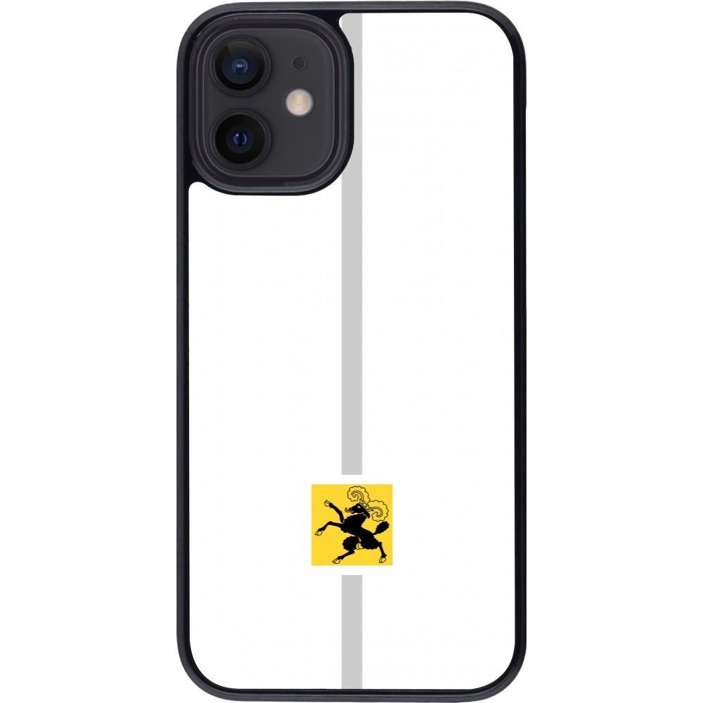 iPhone 12 mini Case Hülle - Kanton SH weiss