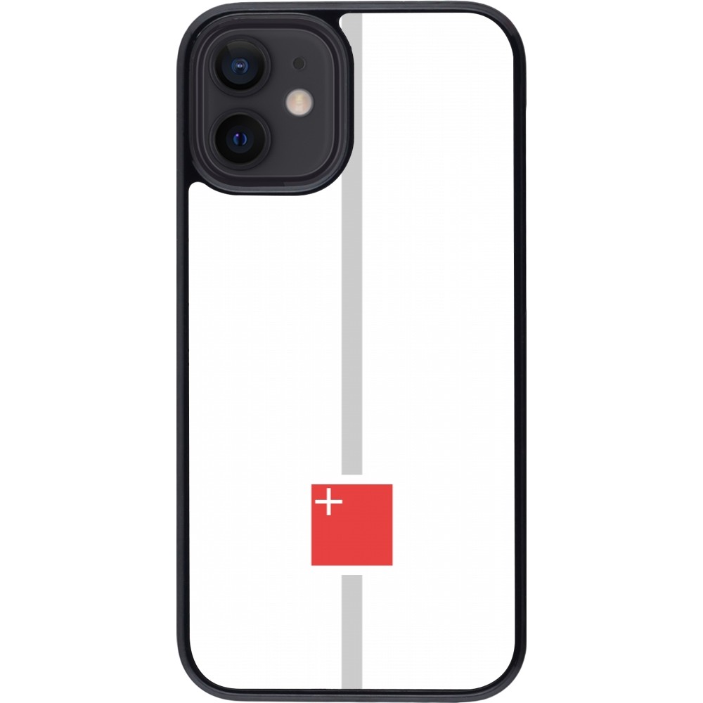 iPhone 12 mini Case Hülle - Kanton SZ weiss
