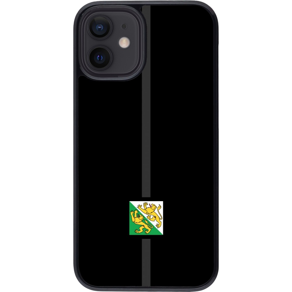 iPhone 12 mini Case Hülle - Kanton TG schwarz