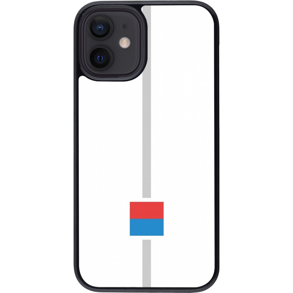 iPhone 12 mini Case Hülle - Kanton TI weiss