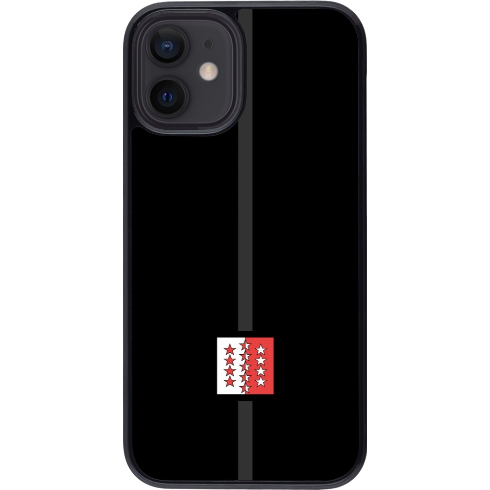 iPhone 12 mini Case Hülle - Kanton VS schwarz
