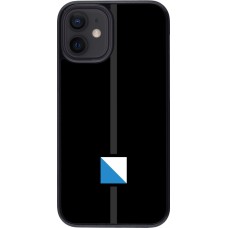 iPhone 12 mini Case Hülle - Kanton ZH schwarz