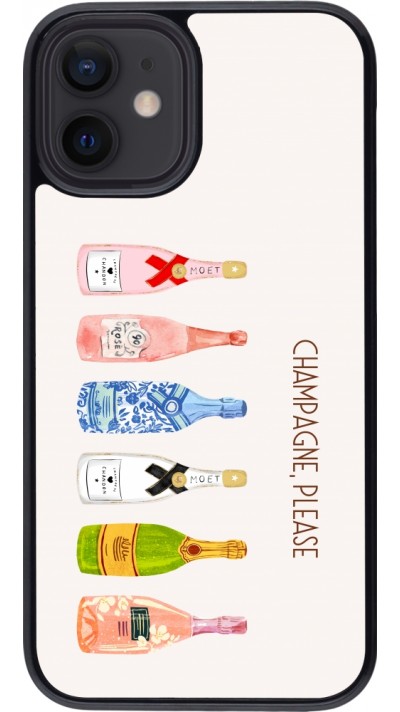 Coque iPhone 12 mini - Champagne Please