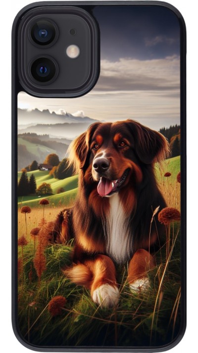 iPhone 12 mini Case Hülle - Hund Land Schweiz