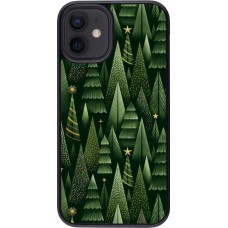Coque iPhone 12 mini - Christmas 25 Pattern Xmas Tree