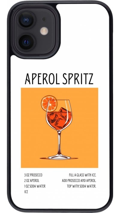 Coque iPhone 12 mini - Cocktail recette Aperol Spritz