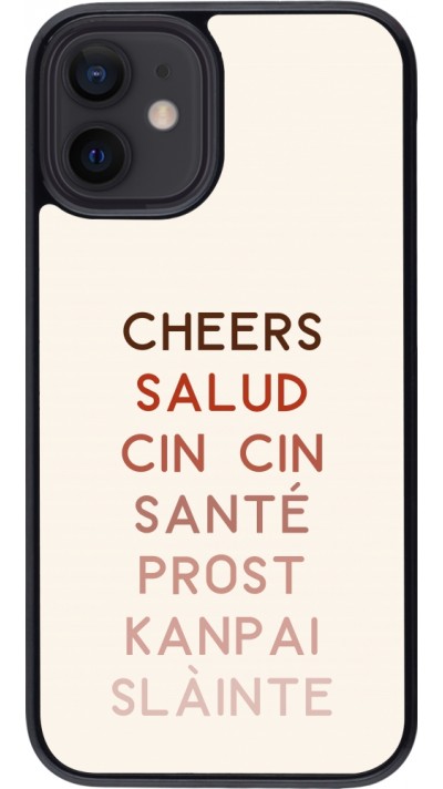 Coque iPhone 12 mini - Cocktail Cheers Salud