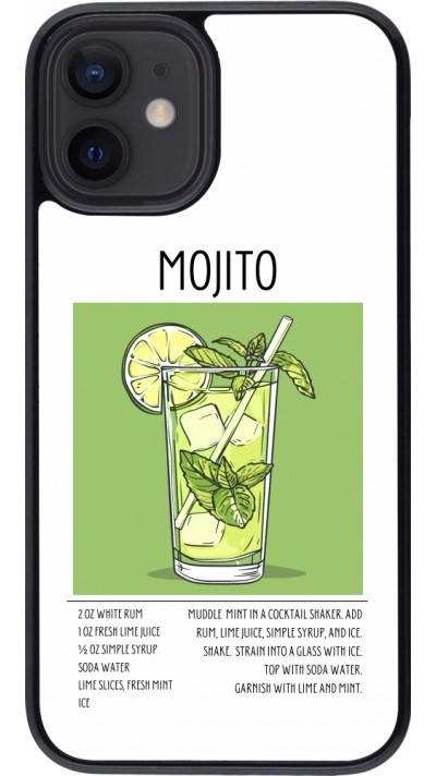 iPhone 12 mini Case Hülle - Cocktail Rezept Mojito