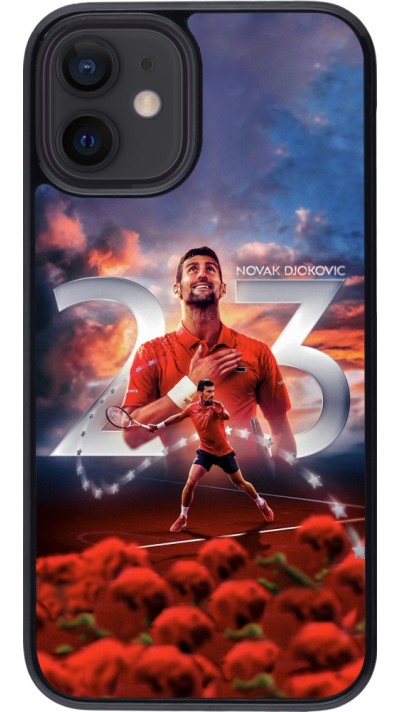 iPhone 12 mini Case Hülle - Djokovic 23 Grand Slam