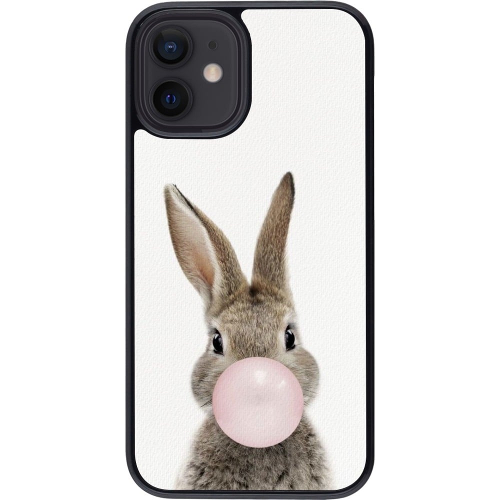 iPhone 12 mini Case Hülle - Easter 2023 bubble gum bunny