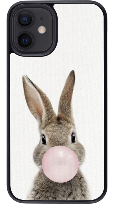 Coque iPhone 12 mini - Easter 2023 bubble gum bunny