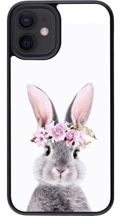 iPhone 12 mini Case Hülle - Easter 2023 flower bunny