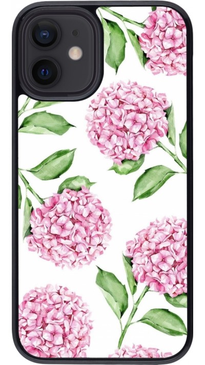 iPhone 12 mini Case Hülle - Easter 2024 pink flowers