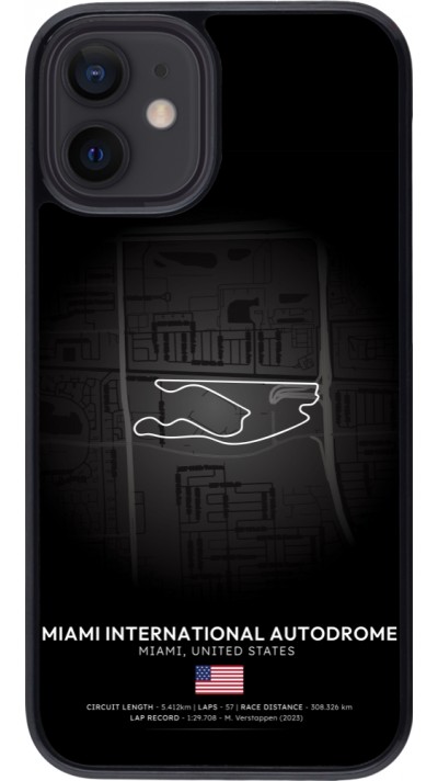 iPhone 12 mini Case Hülle - F1 Track 2025 Miami
