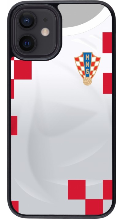 iPhone 12 mini Case Hülle - Kroatien 2022 personalisierbares Fussballtrikot