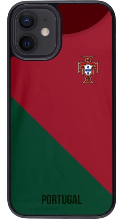 Coque iPhone 12 mini - Maillot de football Portugal 2022