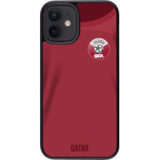 iPhone 12 mini Case Hülle - Katar 2022 personalisierbares Fussballtrikot