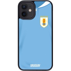 iPhone 12 mini Case Hülle - Uruguay 2022 personalisierbares Fussballtrikot