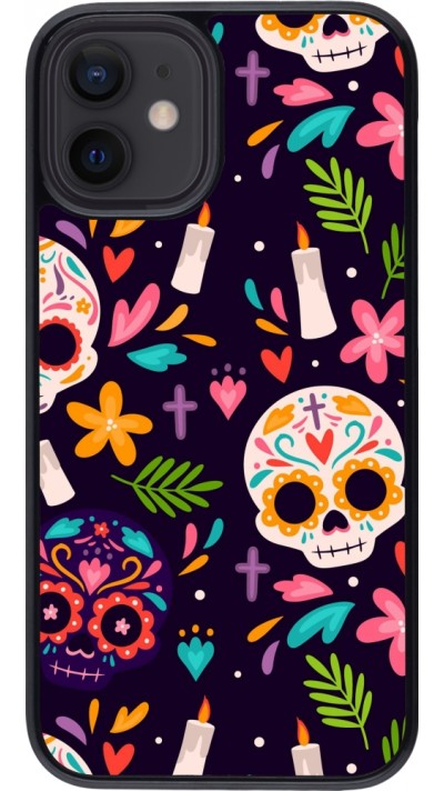Coque iPhone 12 mini - Halloween 2023 mexican style