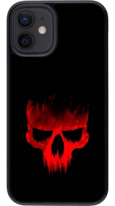 iPhone 12 mini Case Hülle - Halloween 2023 scary skull