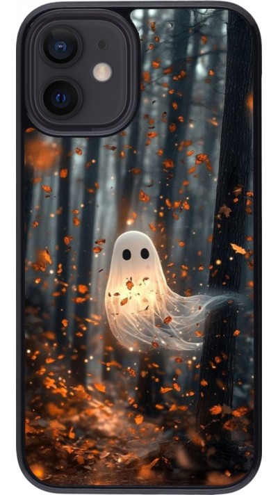 iPhone 12 mini Case Hülle - Halloween 2025 Ghost in the forest