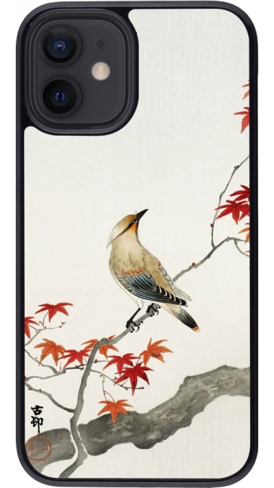 Coque iPhone 12 mini - Japanese Bird