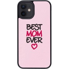 iPhone 12 mini Case Hülle - Mom 2023 best Mom ever pink
