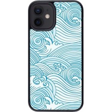 Hülle iPhone 12 mini - Ocean Waves